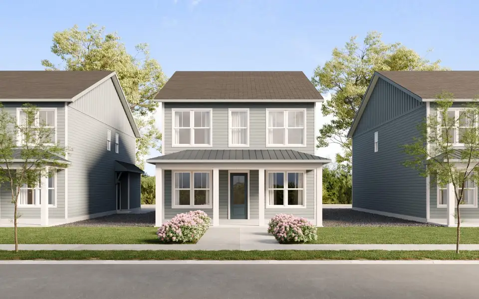 Front exterior of a home in the Wildflower community, located in Chattanooga, TN (Image 6).
