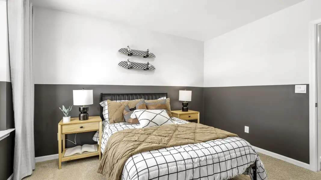Furnished interior in a model home at Northbrooke Village in Madison (Image 23).