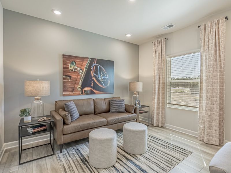 Newport floorplan modeled at Creekside Point in Little River, S.C.