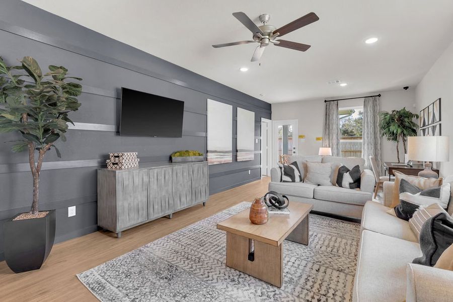 Furnished interior in a model home at Colony at Pinehurst in Pinehurst (Image 23).