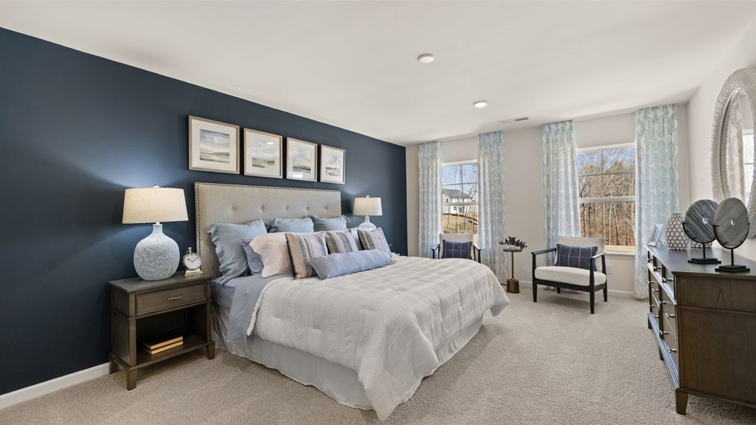 Furnished interior in a model home at Kingston Ranch at Lake Oconee in Buckhead (Image 24). Furnished interior in a model home at Kingston Ranch at Lake Oconee in Buckhead (Image 24).