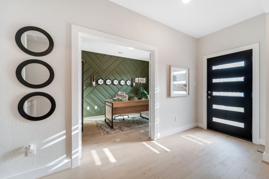 Furnished interior in a model home at The Reserve at Huntsville in Huntsville (Image 3).