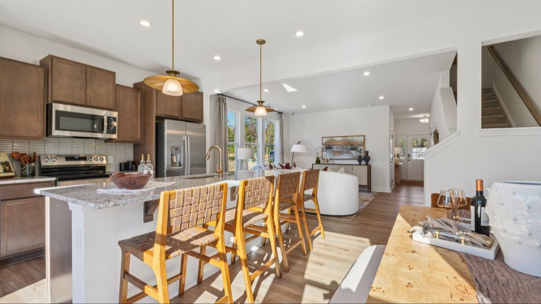 The Litchfield plan by DRB Homes - Kitchen
