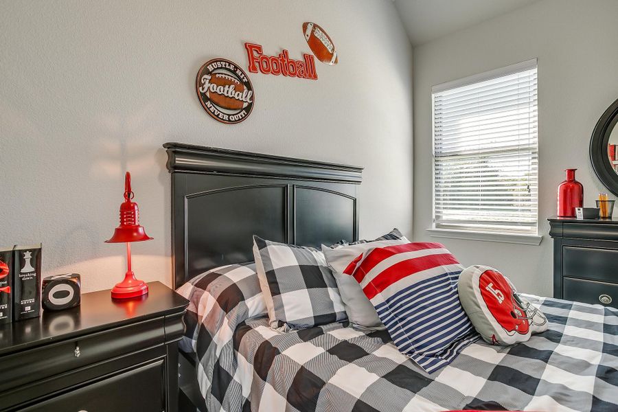 Furnished interior in a model home at Mallard Point in Greenville (Image 37).