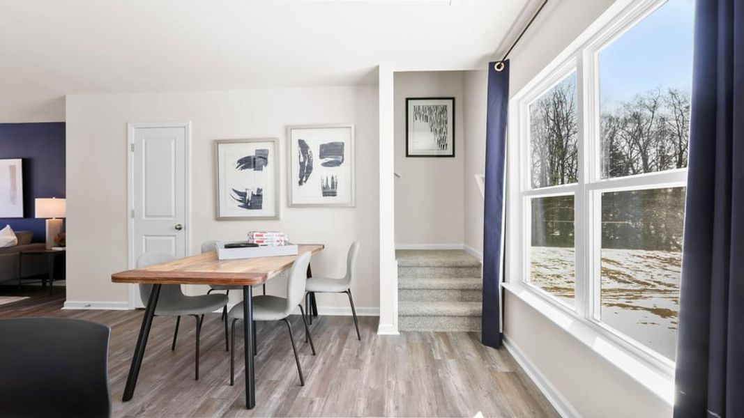 Furnished interior in a model home at Hawk Ridge in Anderson (Image 11).
