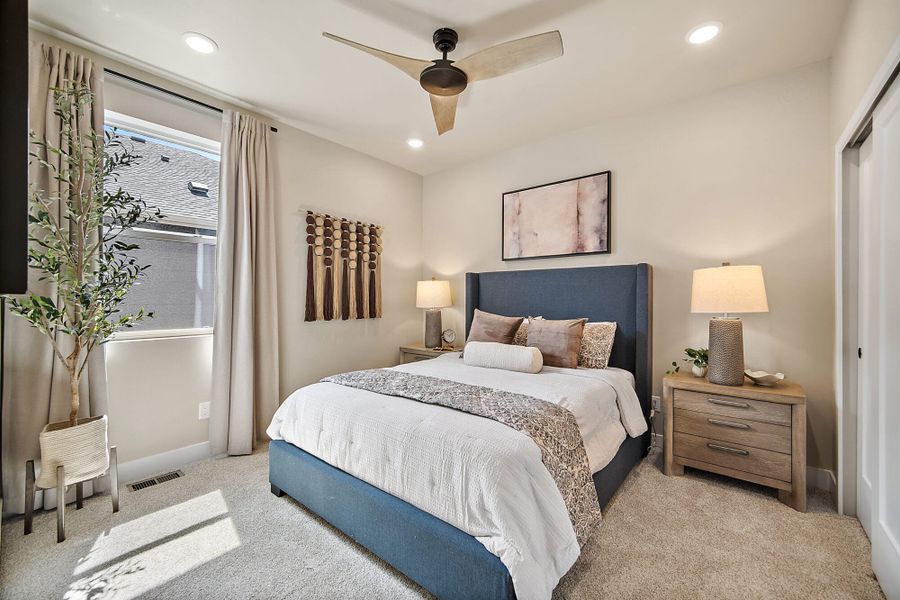 Furnished interior in a model home at The Glen-12 in Colorado Springs (Image 12).