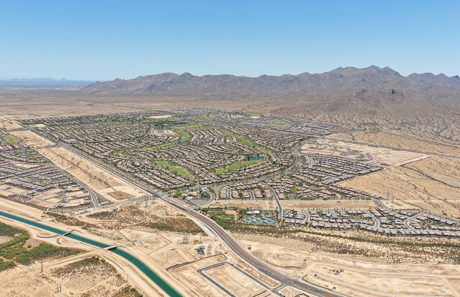 Site preparation and early development at Festival Foothills in Buckeye, AZ (Image 31).