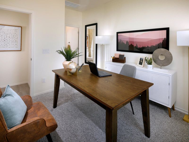 The 2110 floorplan modeled at Fieldstone at Gladden Farms in Tucson, Arizona.