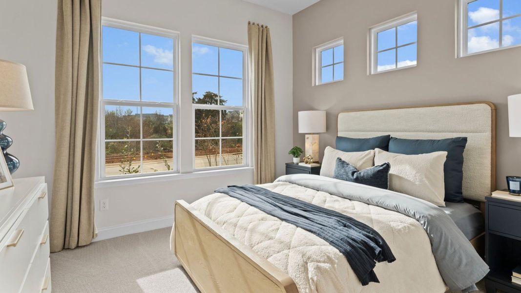 Furnished interior in a model home at Miller Farm Single Family Homes in Pineville (Image 29). Furnished interior in a model home at Miller Farm Single Family Homes in Pineville (Image 29).