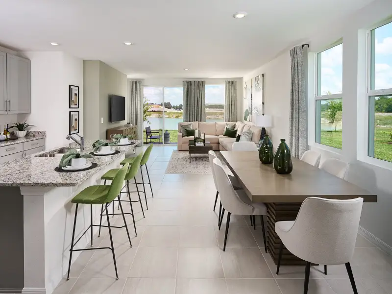 Furnished interior in a model home at Two Rivers - Premier Series in Zephyrhills (Image 7). Furnished interior in a model home at Two Rivers - Premier Series in Zephyrhills (Image 7).