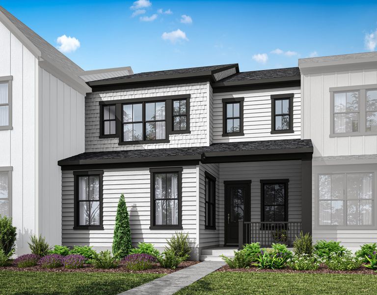 Front exterior of a home in the Seven Oaks community, located in Belmont, NC (Image 11).