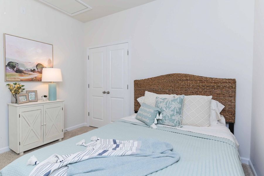 Furnished interior in a model home at Willow Commons in Lugoff (Image 26).