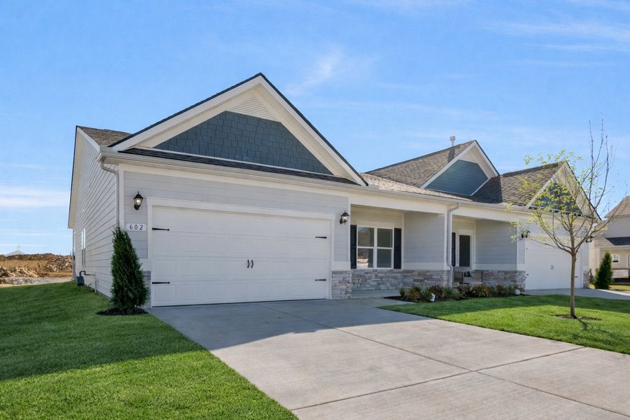 Front exterior of a home in the Villas At Stratford Station community, located in Lebanon, TN (Image 1). Front exterior of a home in the Villas At Stratford Station community, located in Lebanon, TN (Image 1).