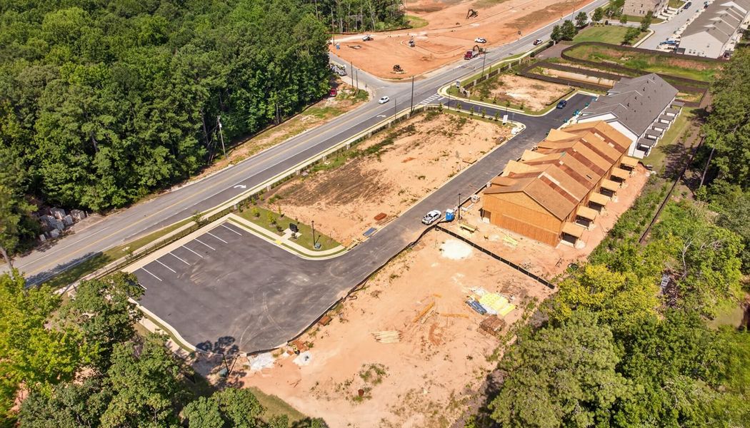 Site preparation and early development at Thurgood Estates in Snellville, GA (Image 20).