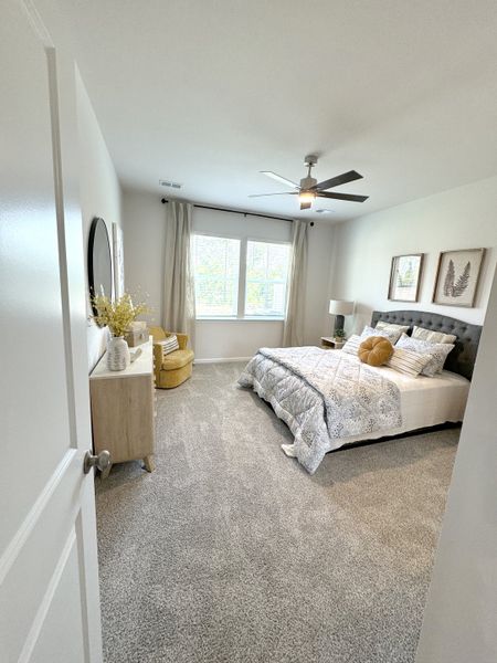 Furnished interior in a model home at The Falls in Blythewood (Image 15).