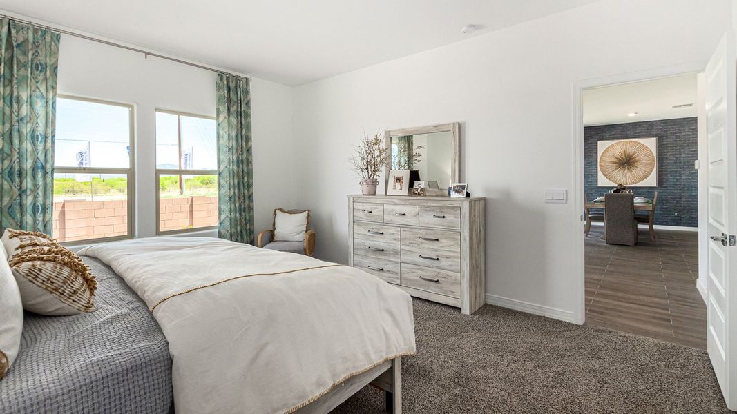 Furnished interior in a model home at Sahuarita Acres in Sahuarita (Image 26).