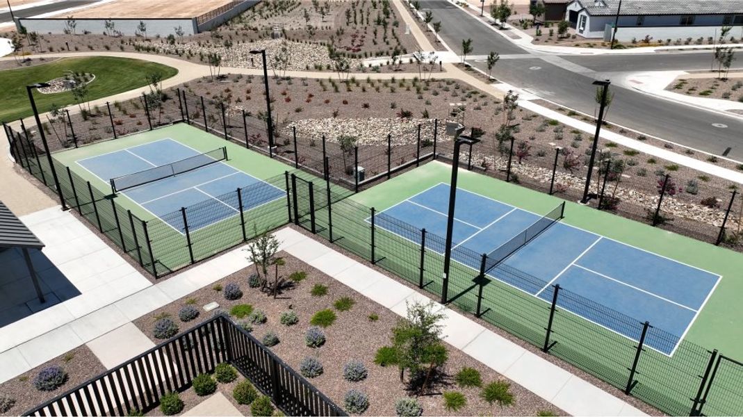 Pickleball courts