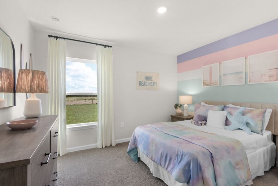 Furnished interior in a model home at Salt Creek At Mexico Beach in Mexico Beach (Image 24).