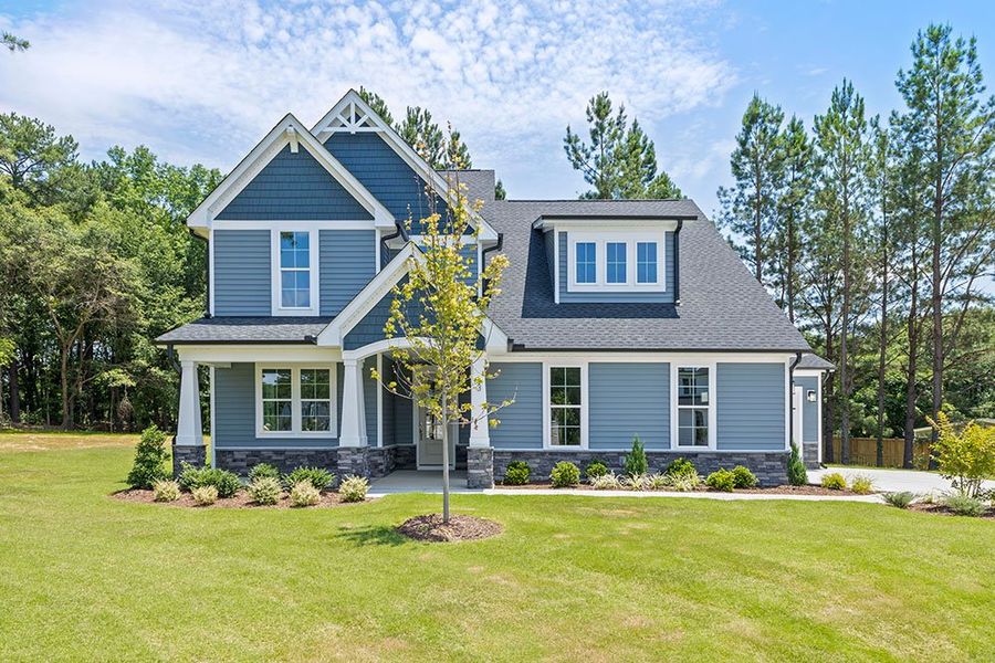 Front exterior of a home in the Baylee Ridge community, located in Selma, NC (Image 24).