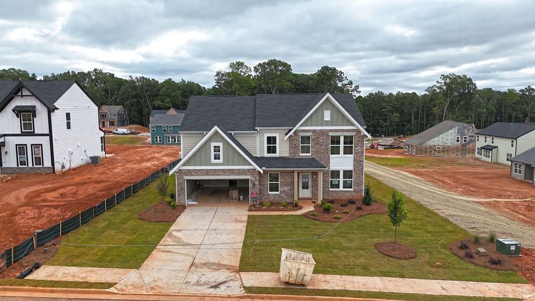 Homes under construction in the Pickens Bluff community in Hiram, GA (Image 27). Homes under construction in the Pickens Bluff community in Hiram, GA (Image 27).