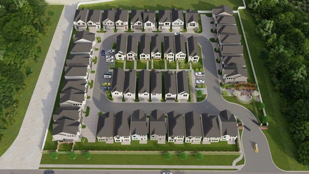 Image 6 of the Dominion at Garden Oaks - City Homes community in Houston, TX.