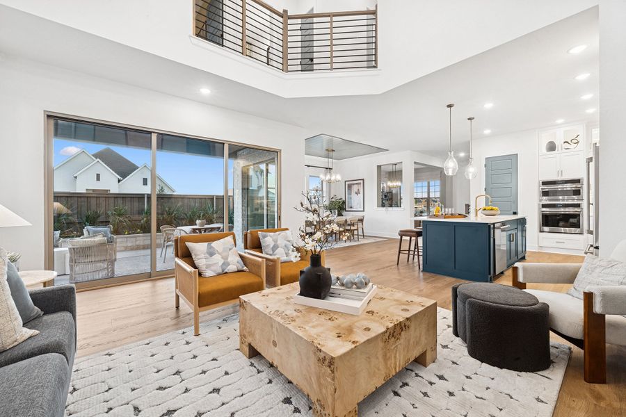 Furnished interior in a model home at Goodland – Garden Series in Grand Prairie (Image 10).