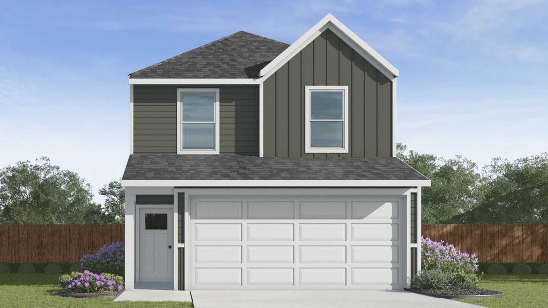 Front exterior of a home in the Pinehaven community, located in Houston, TX (Image 1). Front exterior of a home in the Pinehaven community, located in Houston, TX (Image 1).