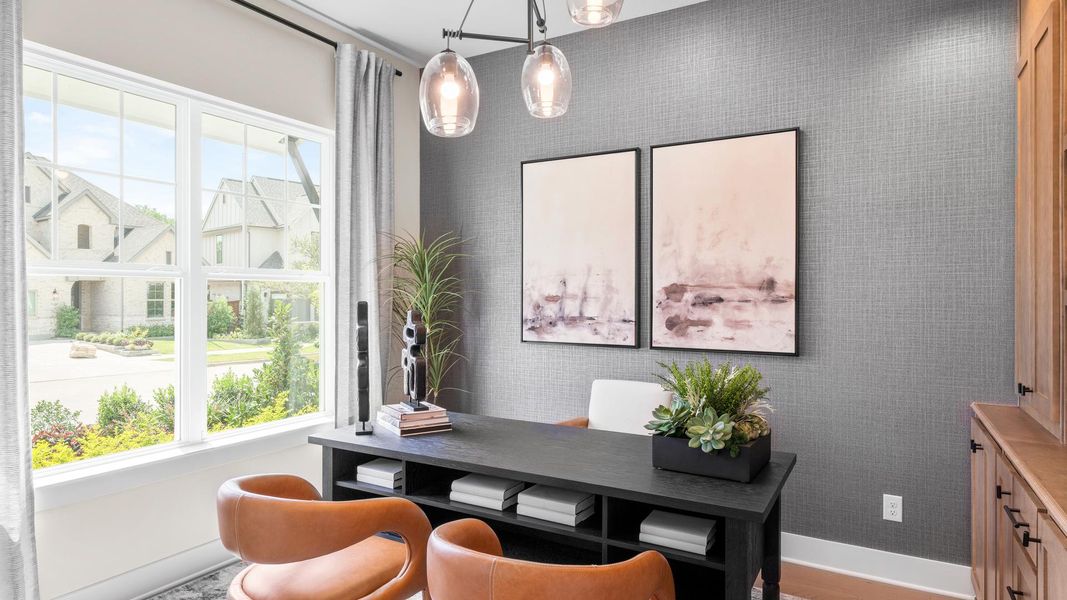 Flex rooms perfect for use as home offices