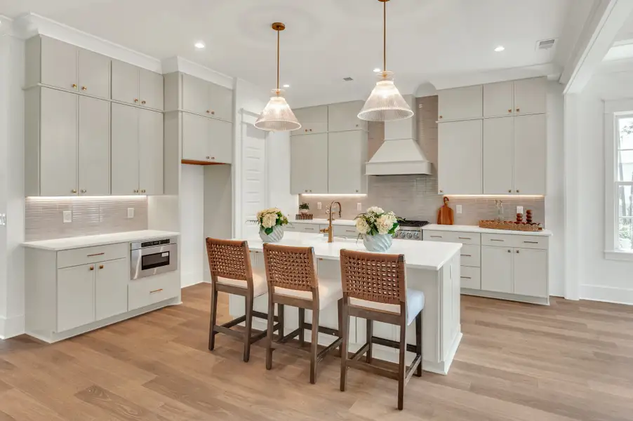 Furnished interior in a model home at Beaufort County Homes in Beaufort (Image 4).