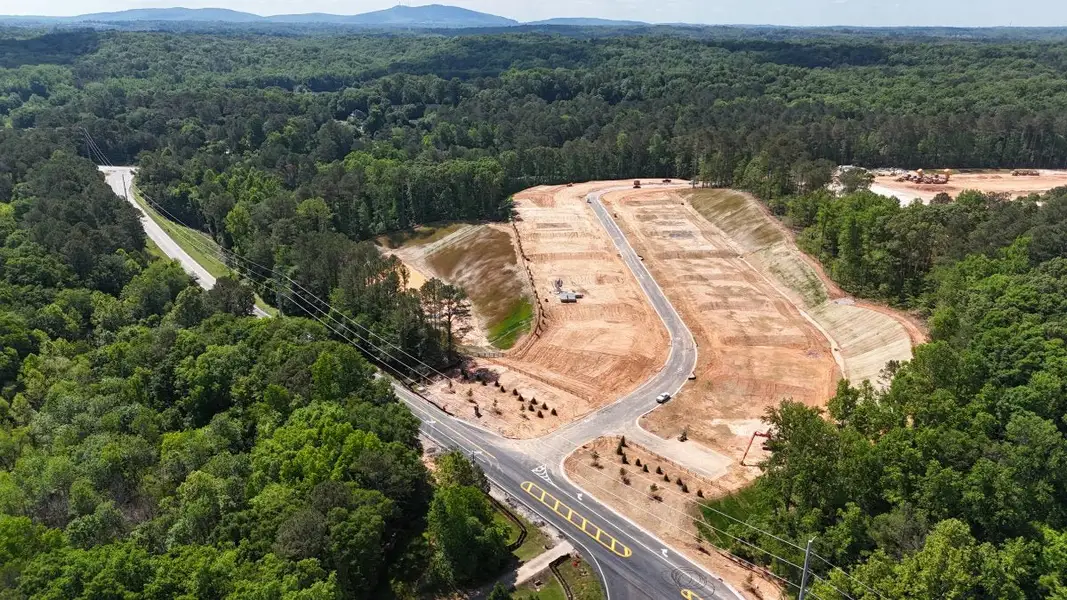 Site preparation and early development at Brookshale in Cumming, GA (Image 36).