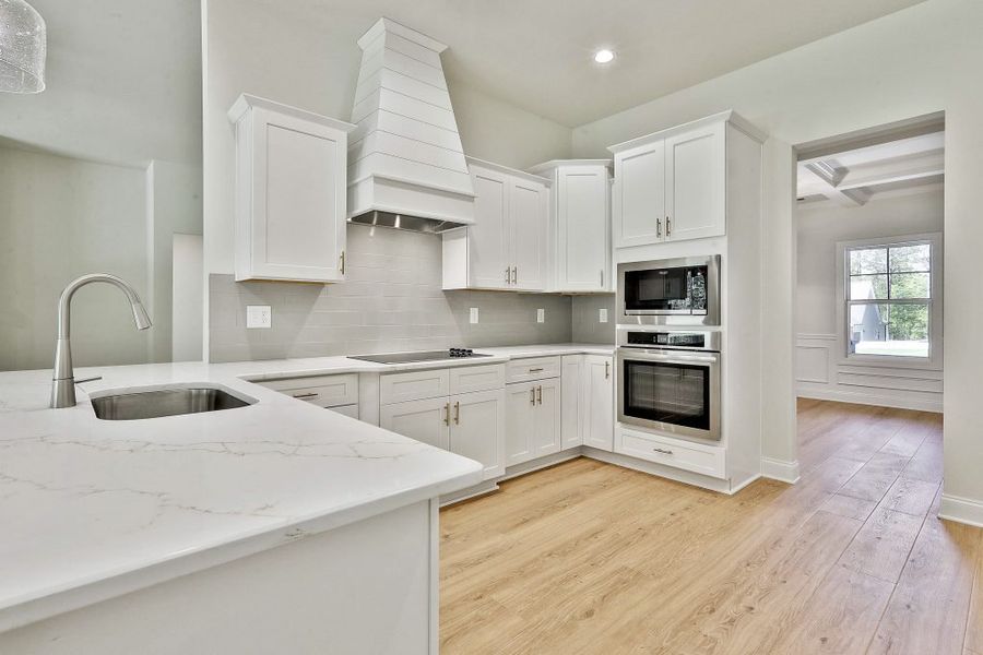 Furnished interior in a model home at Fox Hall Phase V in Senoia (Image 7).