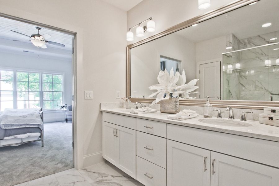 Furnished interior in a model home at Archerfield in Smyrna (Image 42).