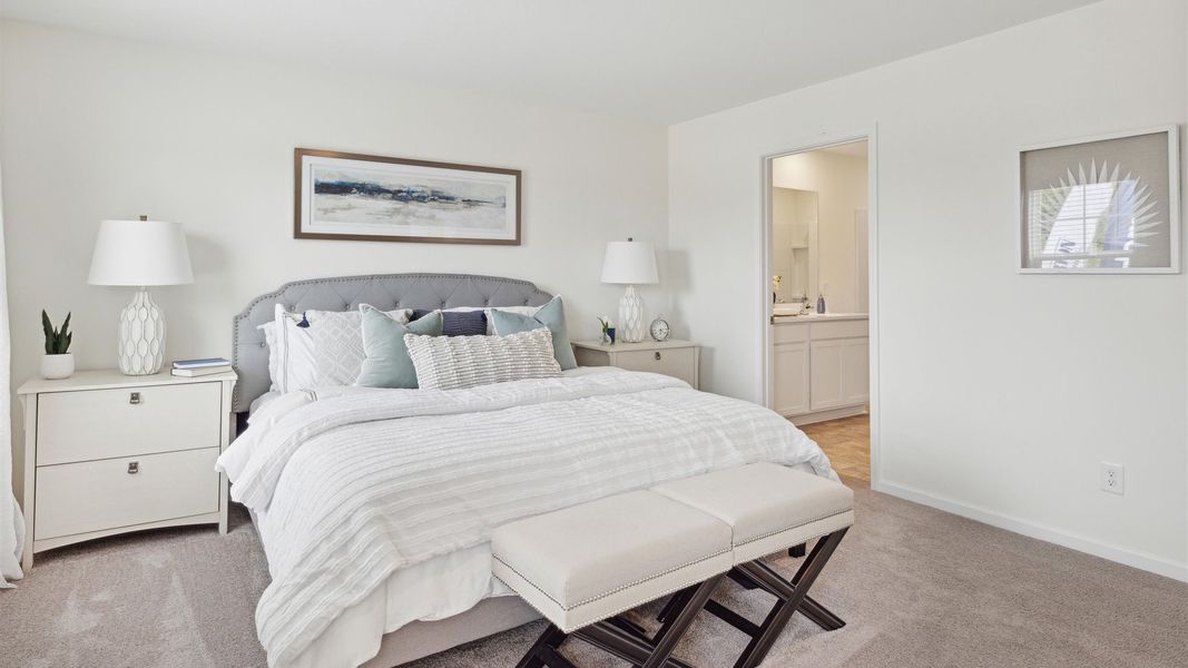 Furnished interior in a model home at Oak Hill in Vonore (Image 13).