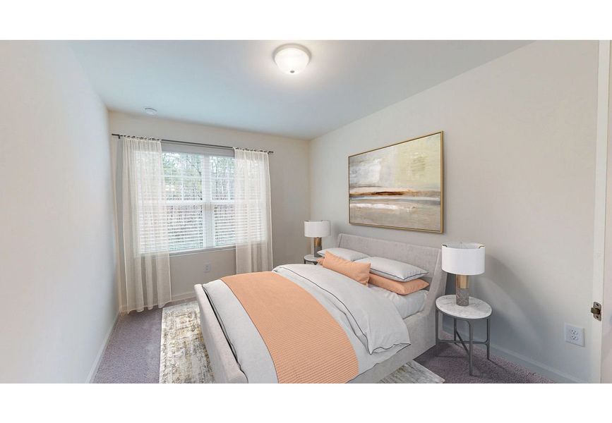 Furnished interior in a model home at Bridgeton Court in Dickson (Image 6).