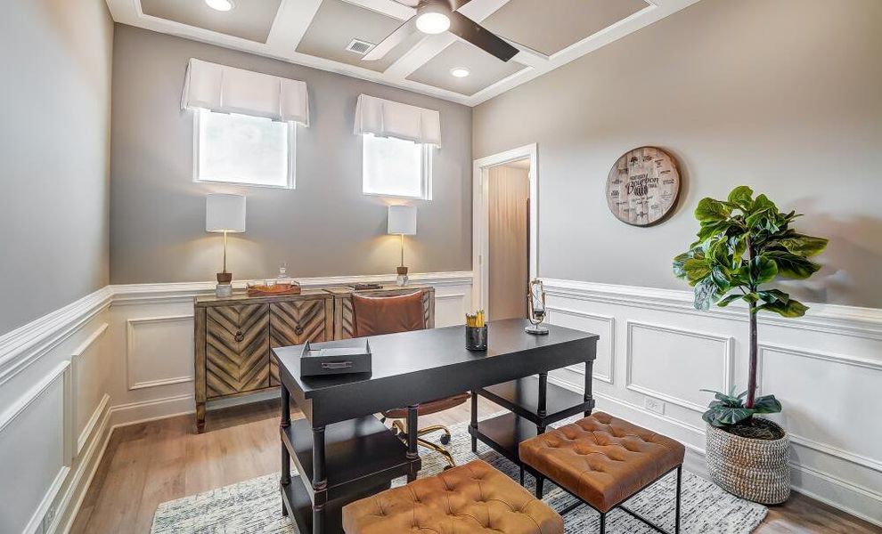 Furnished interior in a model home at SpringLake in York (Image 21). Furnished interior in a model home at SpringLake in York (Image 21).