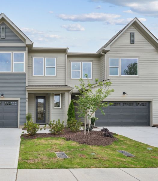 Front exterior of a home in the Summit At Homestead community, located in Chapel Hill, NC (Image 5).