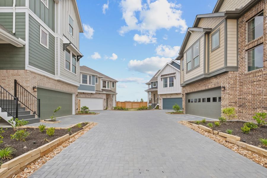 Exterior details of a home in Bridgeland Courtyard, Cypress (Image 4).