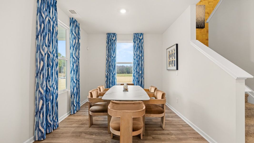 Furnished interior in a model home at Brookland Commons in Monroe (Image 5).