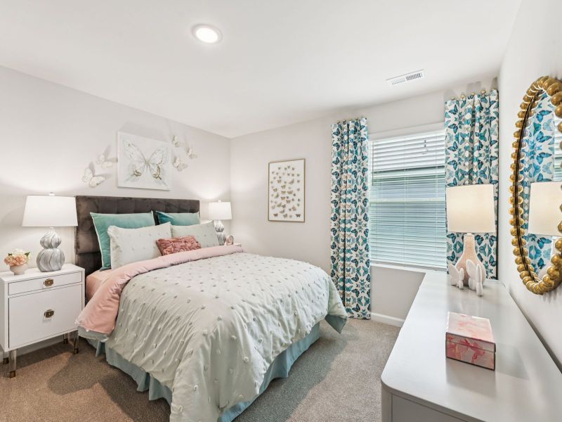 Furnished interior in a model home at Avalon Place - Signature Series in Durham (Image 14).