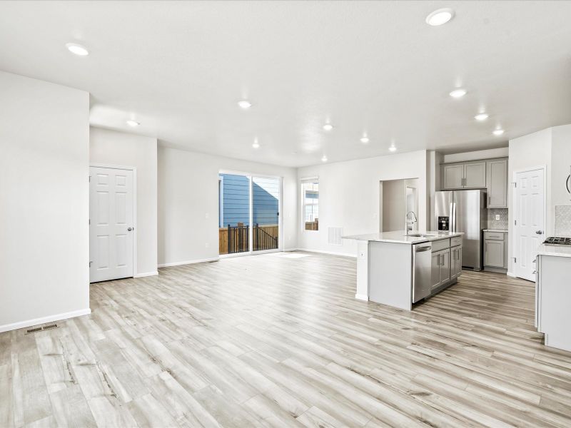 Telluride floorplan interior image at a Meritage Homes community in Aurora, CO.