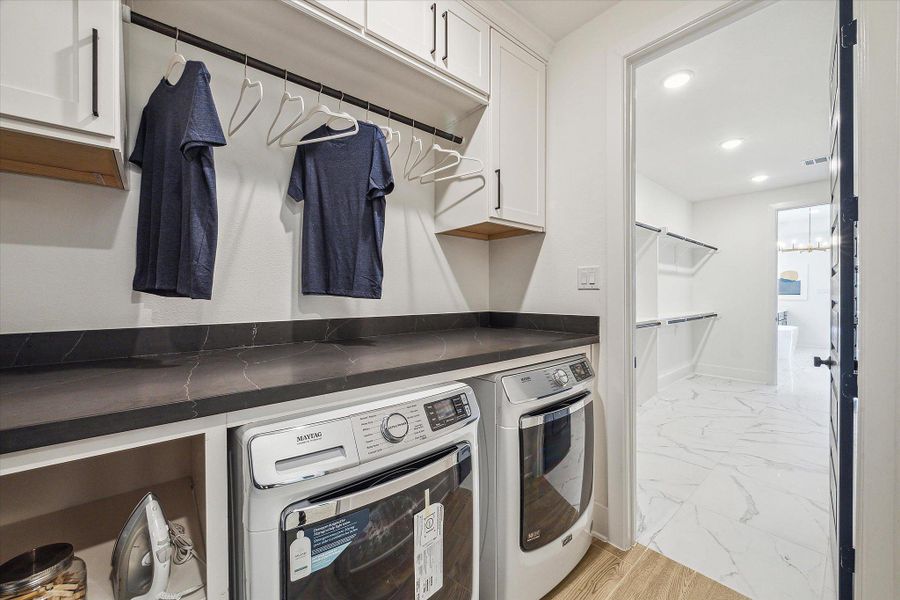 Furnished interior in a model home at Meridiana - 50' in Manvel (Image 17). Furnished interior in a model home at Meridiana - 50' in Manvel (Image 17).