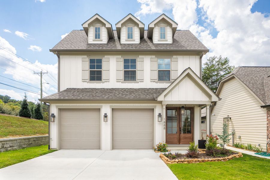 Front exterior of a home in the The Farmstead community, located in Chattanooga, TN (Image 14). Front exterior of a home in the The Farmstead community, located in Chattanooga, TN (Image 14).