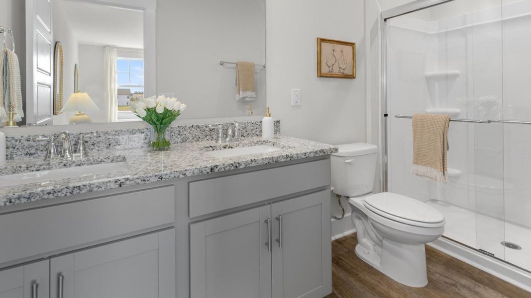 Furnished interior in a model home at The Landing at Sidbury Station in Castle Hayne (Image 19). Furnished interior in a model home at The Landing at Sidbury Station in Castle Hayne (Image 19).
