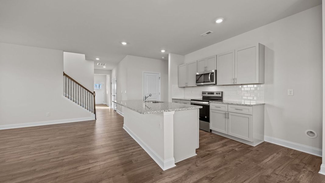 Furnished interior in a model home at Dail Farm in Farmville (Image 22).