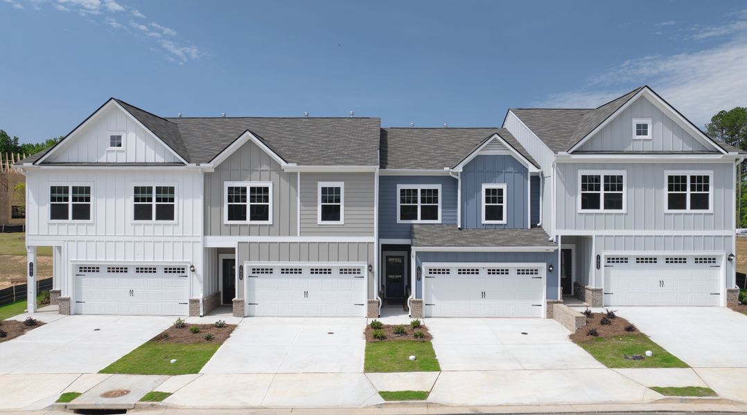 Townhome Streetscape Townhome Streetscape