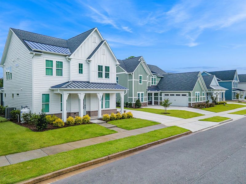 Front exterior of a home in the East & Mason community, located in Wilmington, NC (Image 24).
