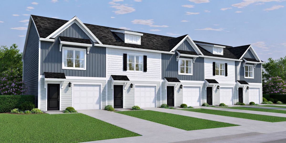 Front exterior of a home in the Cameron Ridge community, located in Columbia, SC (Image 3).