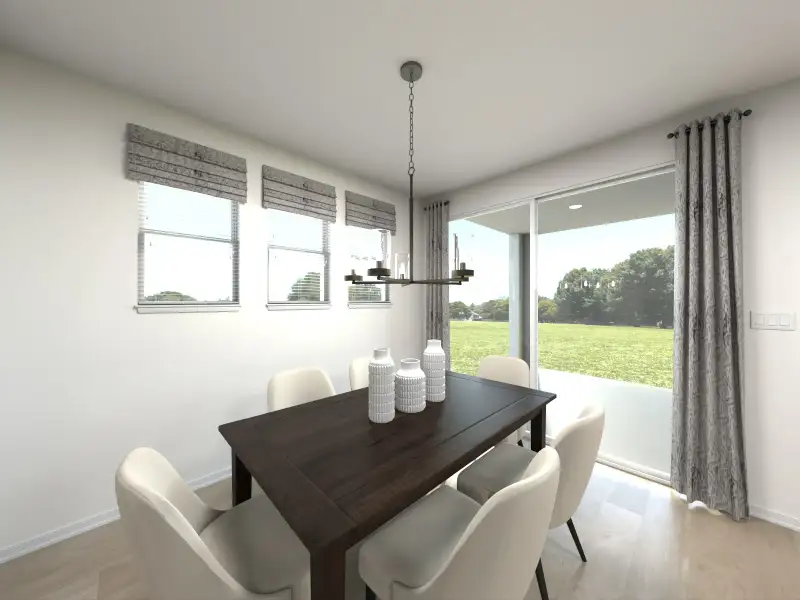 Furnished interior in a model home at Oaks at Lake Standish in Apopka (Image 12).