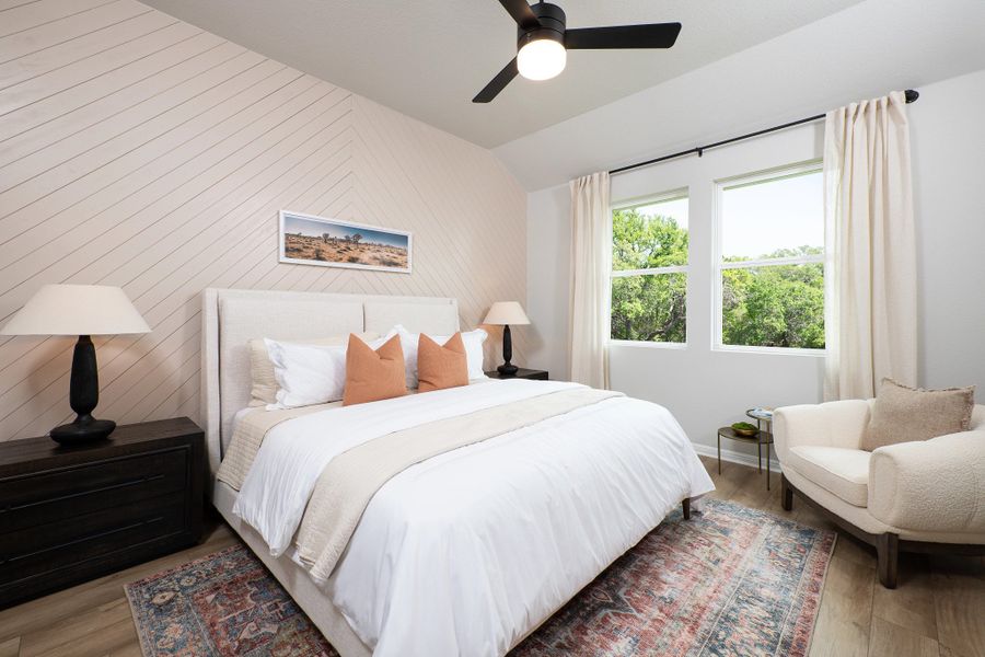 Furnished interior in a model home at La Cima in San Marcos (Image 15). Furnished interior in a model home at La Cima in San Marcos (Image 15).