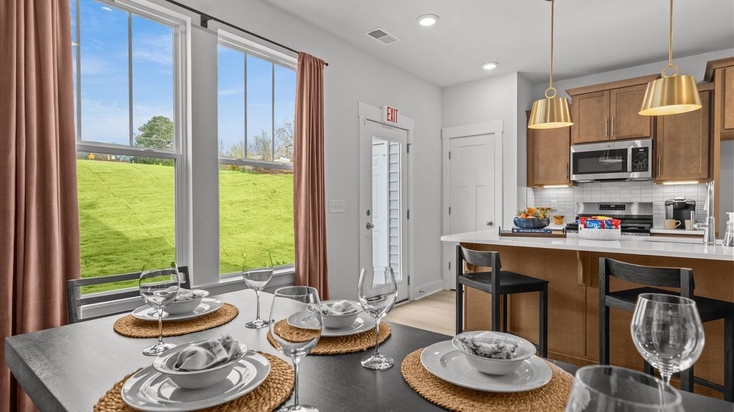 Furnished interior in a model home at El Dorado in Spartanburg (Image 8). Furnished interior in a model home at El Dorado in Spartanburg (Image 8).